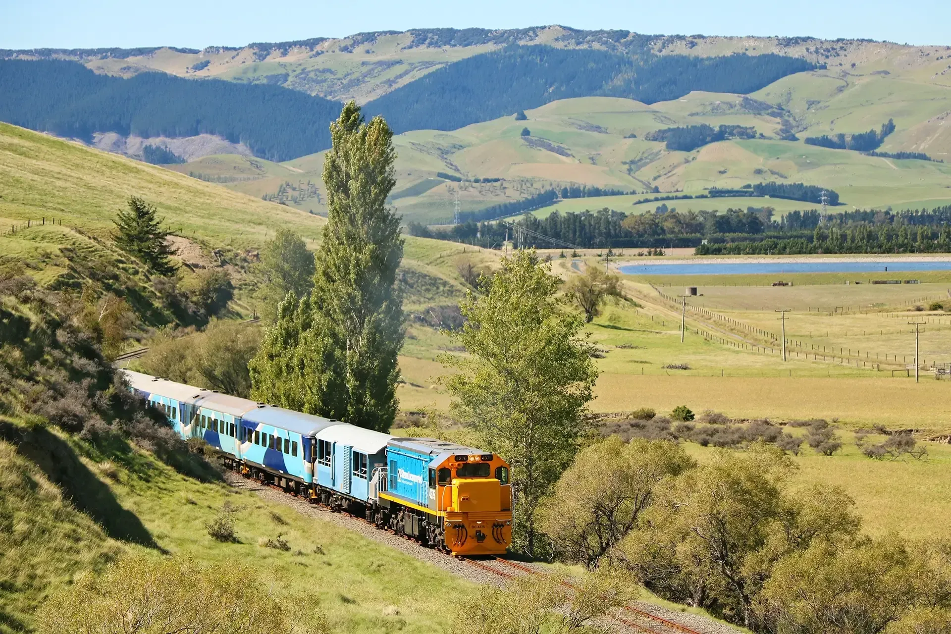 The Mainlander – Christchurch to Dunedin + Taieri Gorge