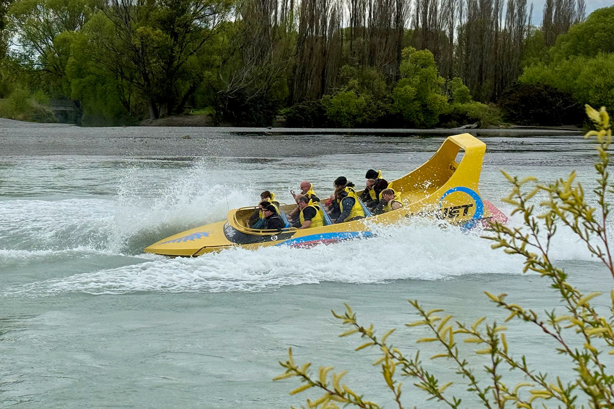 Christchurch – Sightseeing with Jet Boating
