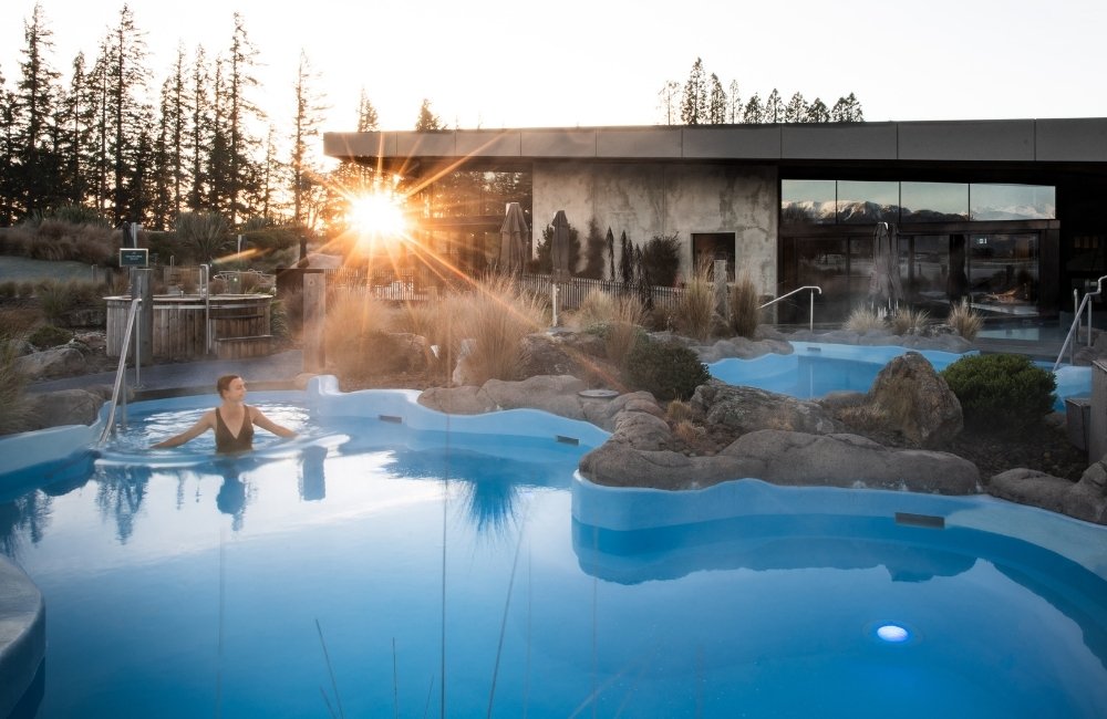 Methven Alpine Village with hot pools
