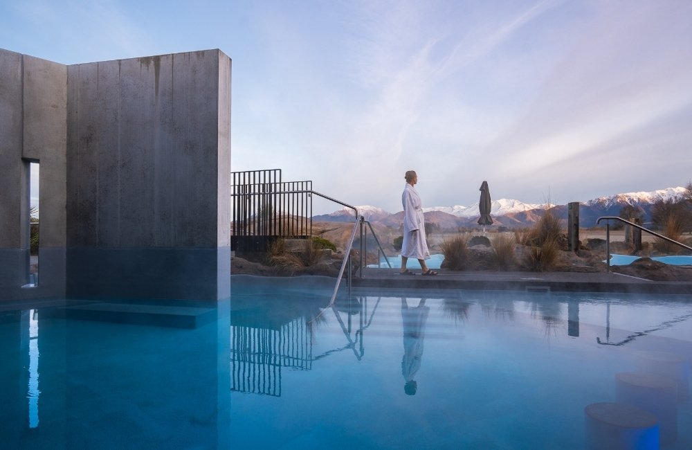 Methven Alpine Village with hot pools